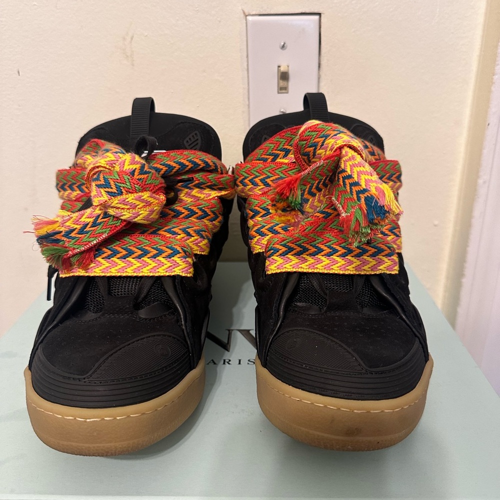 Lanvin black sneakers